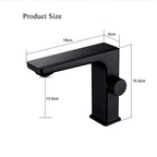 Robinet de Lavabo LED avec Affichage Température – Mitigeur Eau Chaude/Froide en Laiton – Robinet Salle de Bain Intelligent