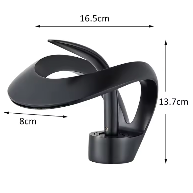 Robinet de Lavabo Cascade Chrome – Mitigeur Salle de Bain Eau Chaude/Froide