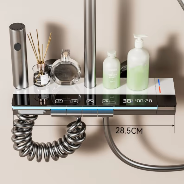 Colonne de Douche avec Affichage Digital LED – Système 4 Fonctions